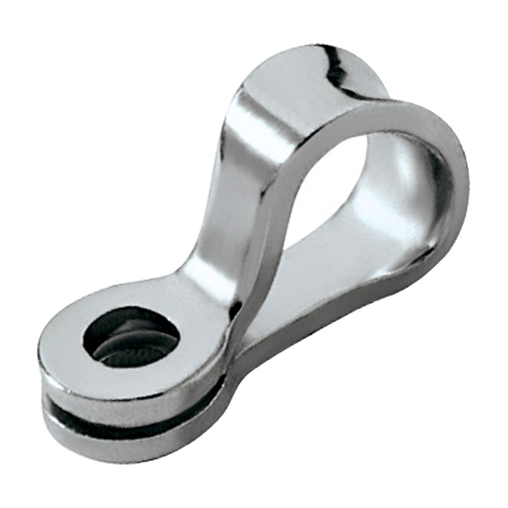Image 1: Ronstan Eye Becket  - 6mm (1/4") Mounting Hole - Stainless Steel