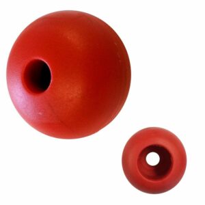 Image 1: ROnstan Parrel Bead - 20mm (3/4") OD - Red - (Single)