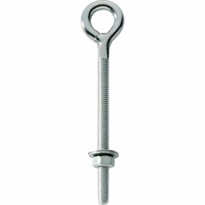 Image 1: Ronstan Eye Bolt - Welded Eye - 5/16" Thread x 6" Long Stud