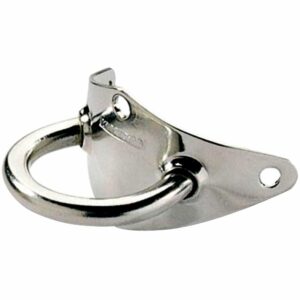 Image 1: Ronstan Spinnaker Pole Ring - Curved Base - 30mm (1-3/16") ID
