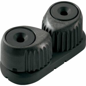 Image 1: Ronstan C-Cleat Cam Cleat - Medium - Black w/Black Base