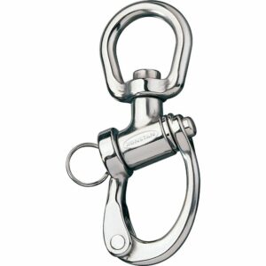Image 1: Ronstan Trunnion Snap Shackle - Large Swivel Bail - 122mm (4-3/4") Length