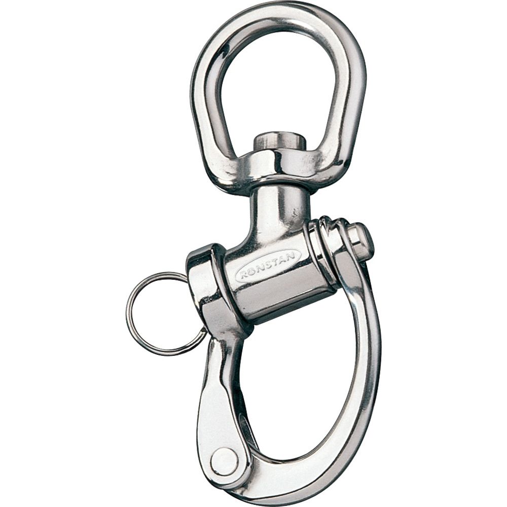Image 1: Ronstan Trunnion Snap Shackle - Large Swivel Bail - 122mm (4-3/4") Length