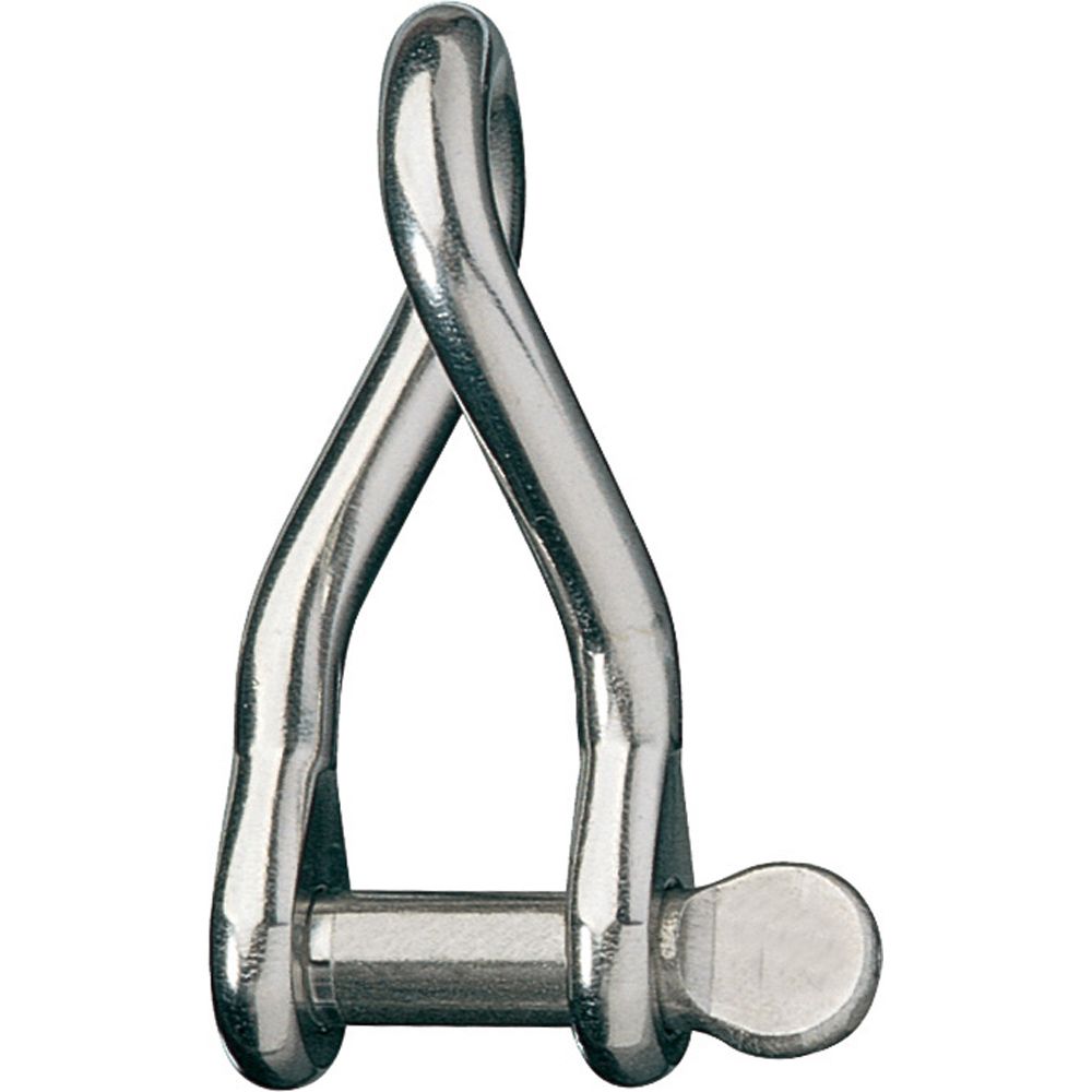 Image 1: Ronstan Twisted Shackle - 1/4" Pin - 1-17/32"L x 9/16"W