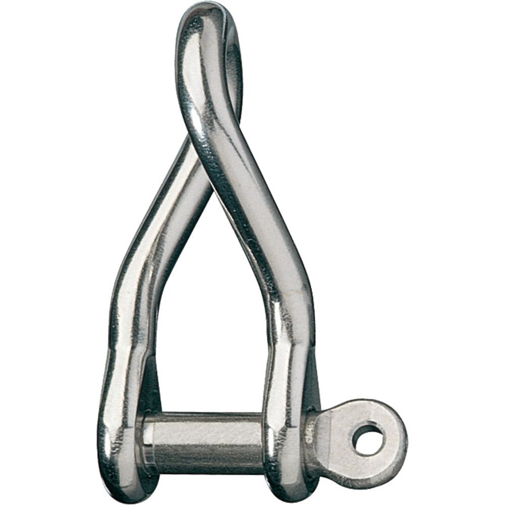 Image 1: Ronstan Twisted Shackle - 1/2" Pin - 2-9/16"L x 3/4"W