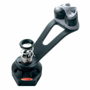Image 1: Ronstan Ball Bearing Swivelling Cam Cleat Base