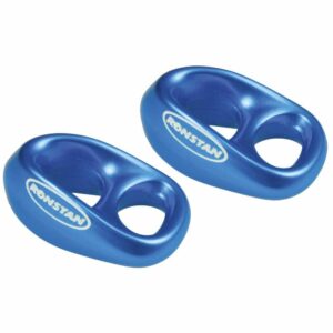 Image 1: Ronstan Shock - 3/16" Line - 1/4" Webbing - Blue - Pair