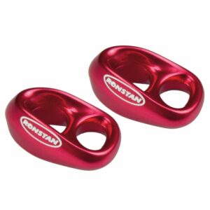 Image 1: Ronstan Shock - 3/16" Line - 1/4" Webbing - Red - Pair