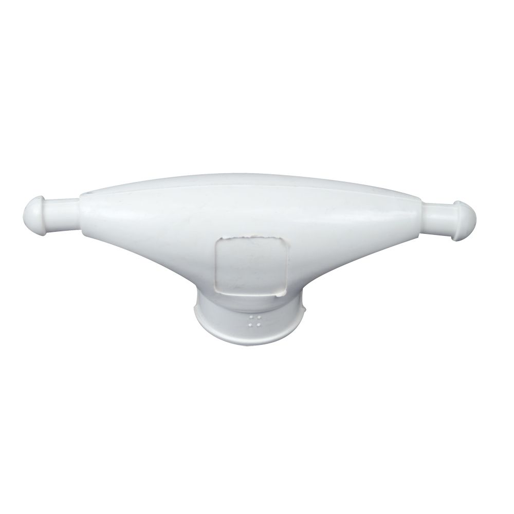 Image 1: Whitecap Rubber Spreader Boot - Pair - Medium - White