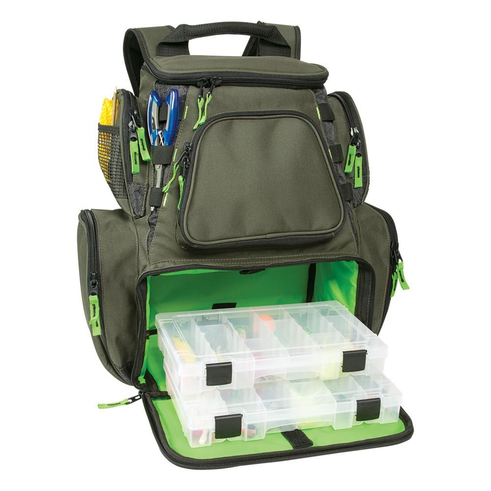 Image 1: Wild River Multi-Tackle Large Backpack w/2 Trays