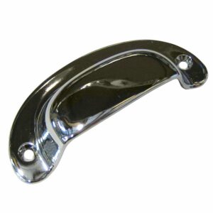 Image 1: Perko Surface Mount Drawer Pull - Chrome Plated Zinc