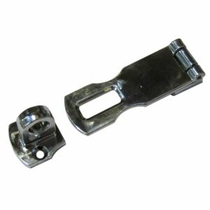 Image 1: Perko Swivel Eye Hasp - 3" - Chrome Plated Zinc
