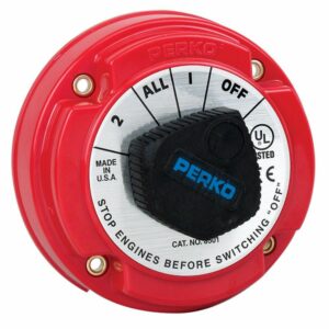Image 1: Perko Medium Duty Battery Selector Switch - 250A Continuous