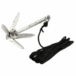 Image 1: Attwood Kayak Grapnel Anchor Kit