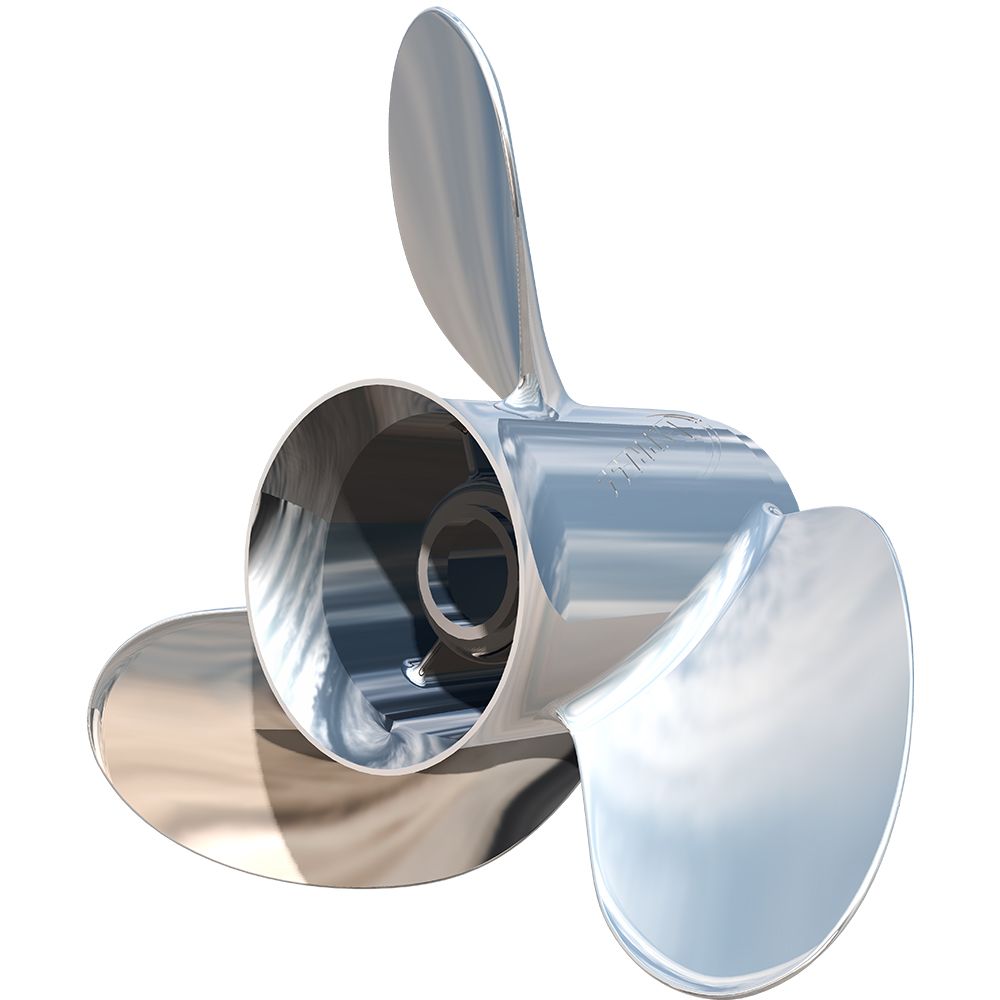 Image 1: Turning Point Express® Mach3™ - Left Hand - Stainless Steel Propeller - EX-1419-L - 3-Blade - 14.25" x 19 Pitch