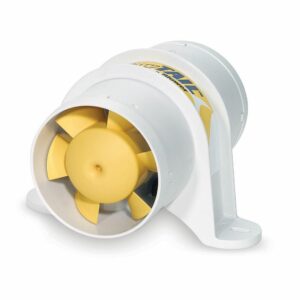 Image 1: Shurflo by Pentair YELLOWTAIL™ 3" Marine Blower - 12 VDC, 120 CFM