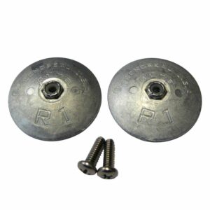 Image 1: Lenco Sacrificial Anodes - 1-7/8" - 2 Pack