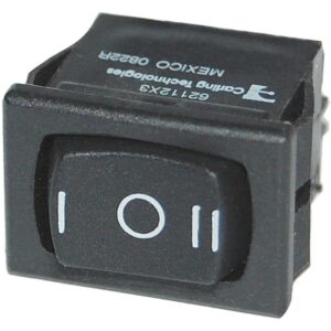 Image 1: Blue Sea 7492 360 Panel - Rocker Switch DPDT - ON-OFF-ON