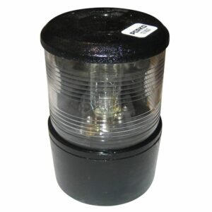 Image 1: Perko Masthead Light f/Sail or Power Less Than 20M - 12VDC - Black Base Mount/White Light