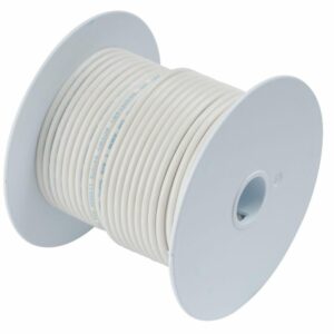 Image 1: Ancor White 10 AWG Tinned Copper Wire - 100'