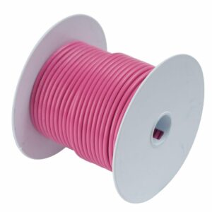 Image 1: Ancor Pink 14AWG Tinned Copper Wire - 100'