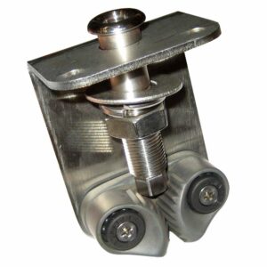 Image 1: Rupp Marine Halyard Line Tensioner Thru Gunwale/Fairlead - 2.875"