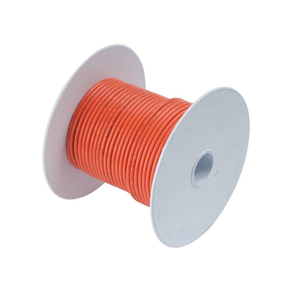 Image 1: Ancor Orange 14AWG Tinned Copper Wire - 100'