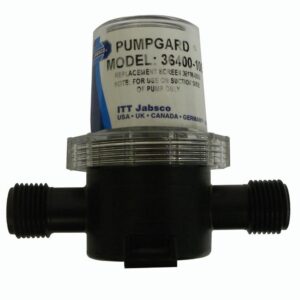 Image 1: Jabsco Pumpguard In-Line Strainer - 1/2" NPT Port