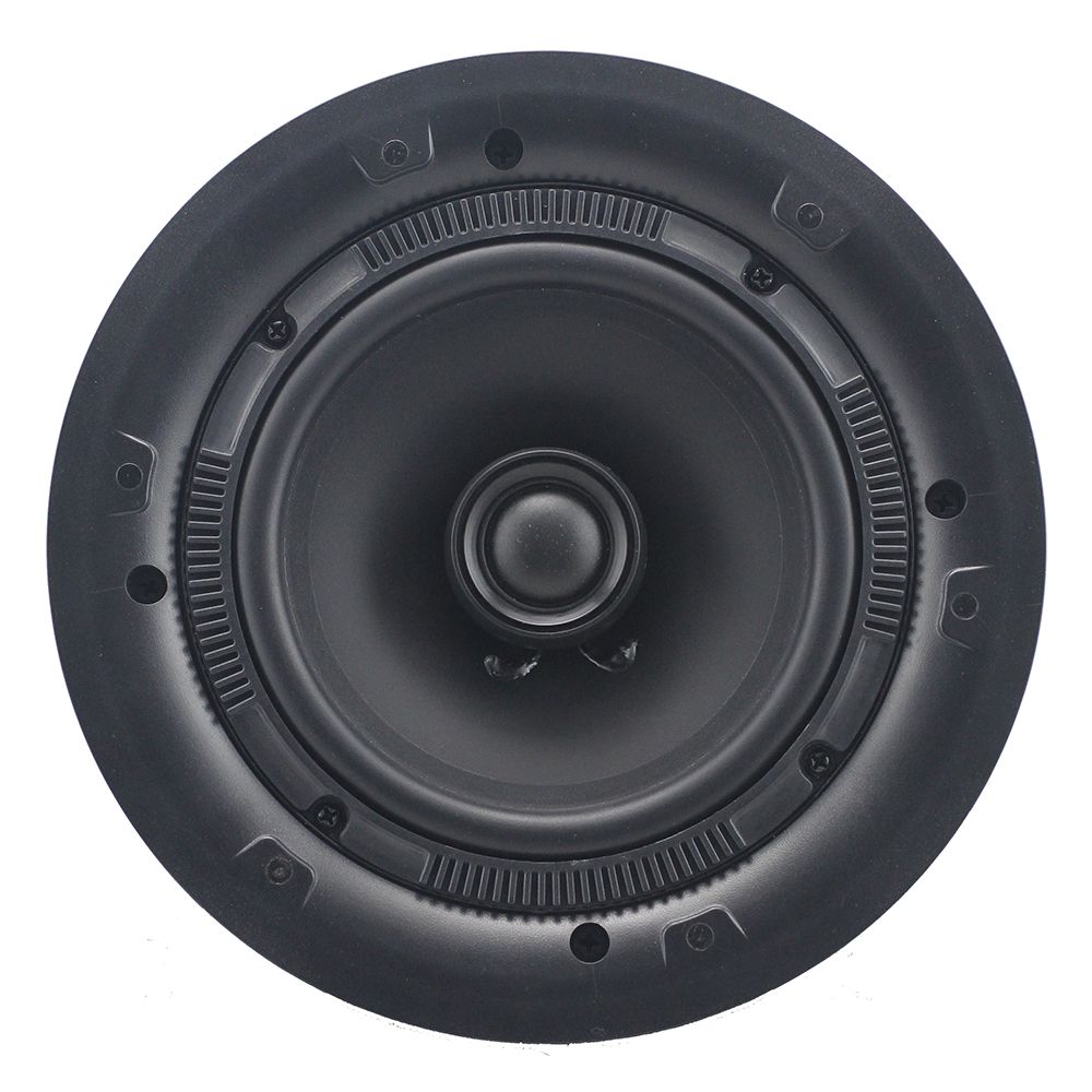Image 2: Fusion MS-CL602 Flush Mount Interior Ceiling Speakers (Pair) White