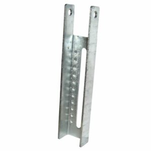 Image 1: C.E. Smith Vertical Bunk Bracket Lanced - 9-1/2"