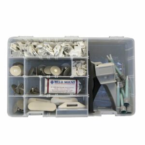 Image 1: Weld Mount Executive Adhesive & Fastener Kit w/AT-8040 Adhesive