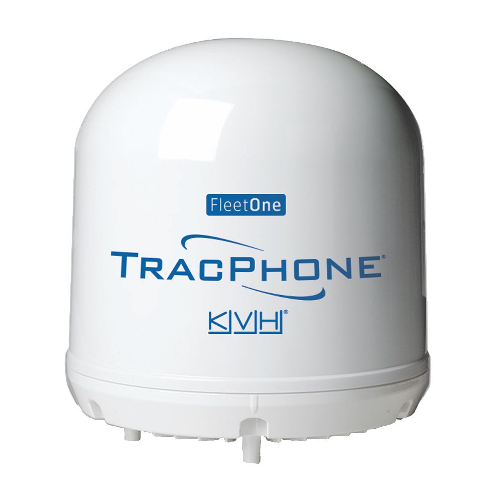 Image 1: KVH TracPhone® Fleet One Compact Dome w/10M Cable