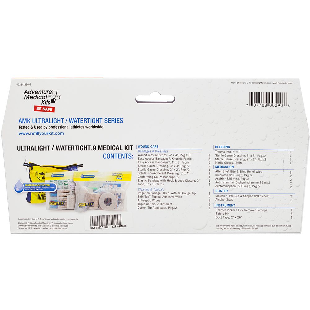 Image 3: Adventure Medical Ultralight/Watertight .9 First Aid Kit