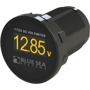 Image 1: Blue Sea 1733 Mini OLED DC Voltmeter