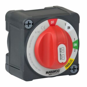 Image 1: BEP Pro Installer 400a EZ-Mount Dual Bank Control Battery Switch - MC10