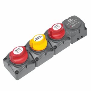 Image 1: BEP Horizontal Battery Distribution Cluster f/Single Engine w/Two       Battery Banks