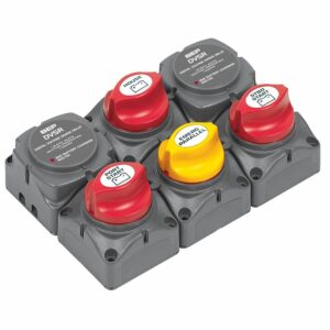 Image 1: BEP Battery Distribution Cluster f/Twin Outboard Engines w/Three Battery Banks