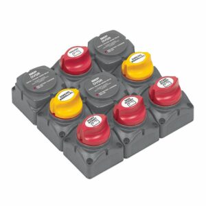 Image 1: BEP Battery Distribution Cluster f/Triple Outboard Engine w/Four Battery Banks