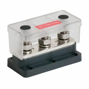 Image 1: BEP Pro Installer 3 Stud Bus Bar - 650A