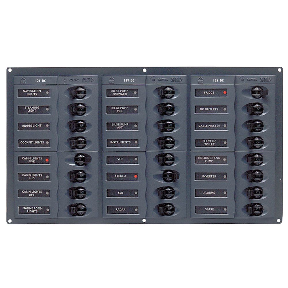 Image 1: BEP DC Panel - 24-Way - No Meter