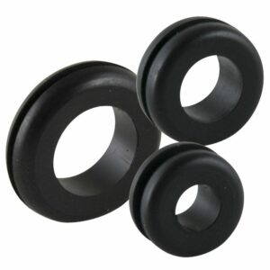 Image 1: Ancor Marine Grade Electrical Wire Grommets - 45 Assorted Combo Pack, 1/4" to 3/4"