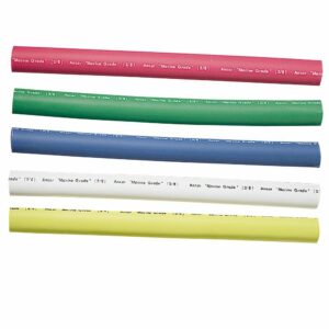 Image 1: Ancor Adhesive Lined Heat Shrink Tubing - 5-Pack, 6", 12 to 8 AWG, Assorted Colors