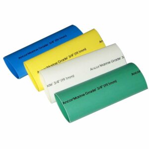 Image 1: Ancor Adhesive Lined Heat Shrink Tubing - 4-Pack, 3", <18 AWG, Assorted Colors