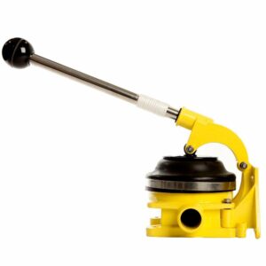 Image 1: Whale Gusher 10 Manual Bilge Pump Thru Deck/Bulkhead Mount