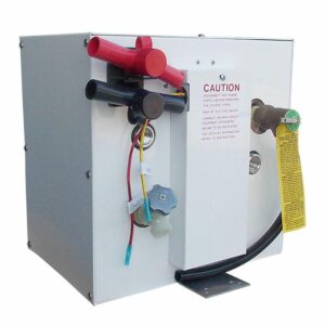 Image 1: Whale 3 Gallon Hot Water Heater - White Epoxy - 12V - 300W