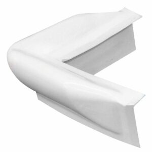 Image 1: Dock Edge Dock Bumper Corner Dockguard - White