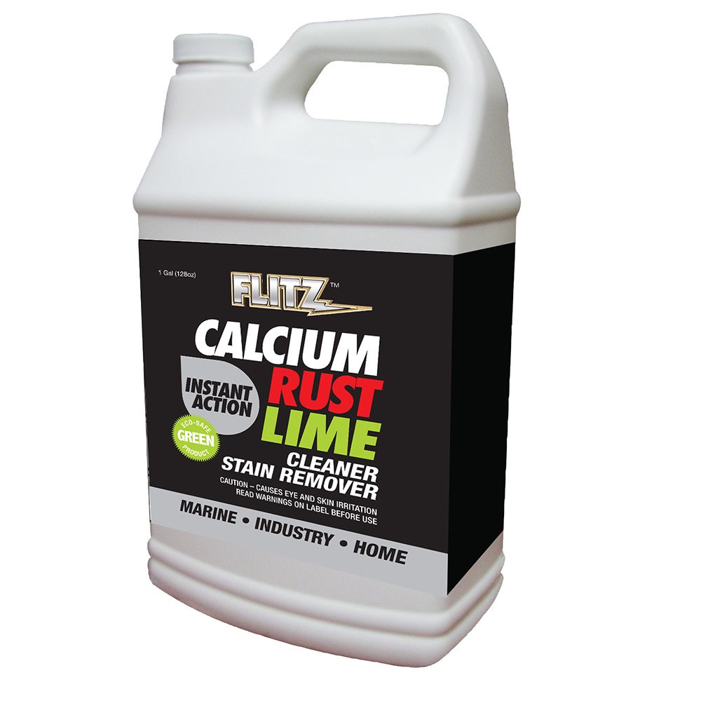 Image 1: Flitz Instant Calcium, Rust & Lime Remover - Gallon Refill