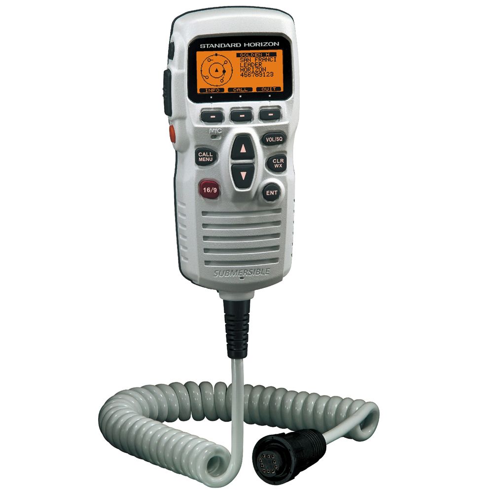 Image 1: Standard Horizon RAM3+ Remote Station Microphone - White