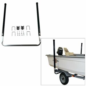 Image 1: C.E. Smith 60" Black PVC Post Guide-On