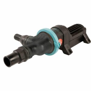 Image 1: Whale Gulper Grouper Mk3 Fishbox/Waste Pump w/90° Ports - 24V